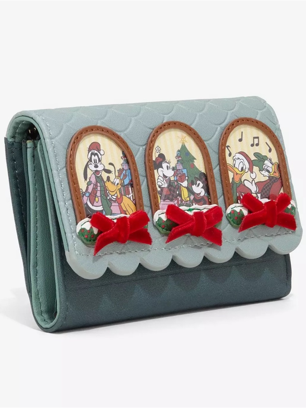Disney Mickey & Friends Holiday House Wallet - BoxLunch Exclusive (Wallet Only) - Picture 6 of 9